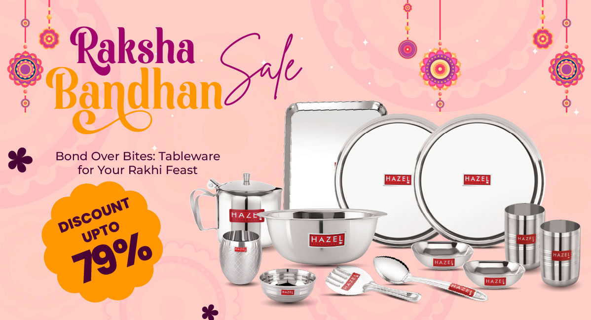 Bond Over Bites: Tableware for your Rakhi Feast